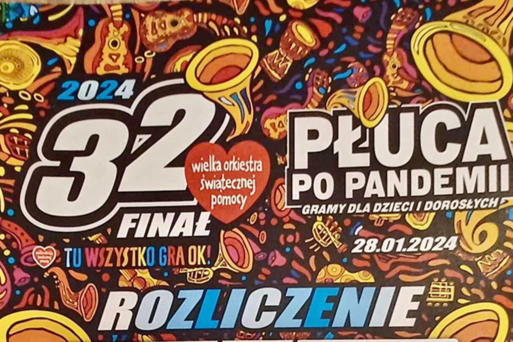 Podsumowanie zbiórki na WOŚP 2024